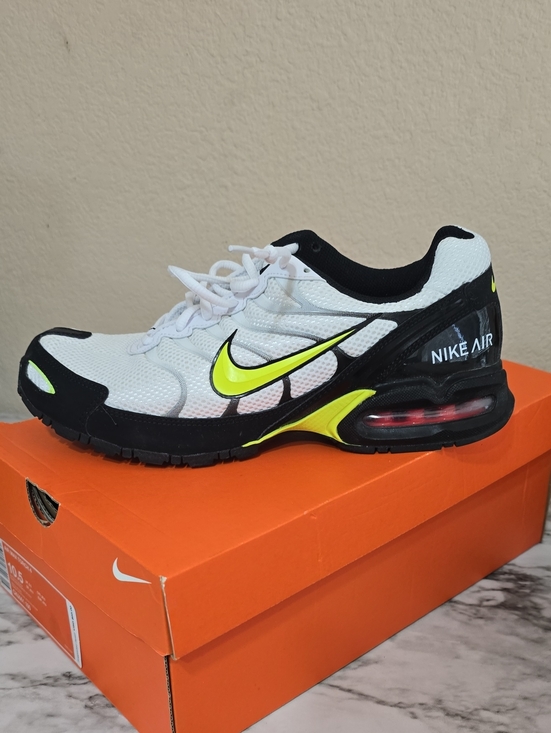 Nike Other - Nike White Black Neon Yellow Running Sneaker